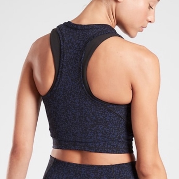 Athleta Ashanti Crop Jacquard Tank Top - Picture 2 of 9